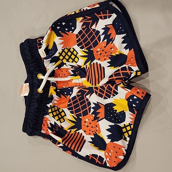 Cat & Jack swim trunks Pineapple - Picture 1 of 7